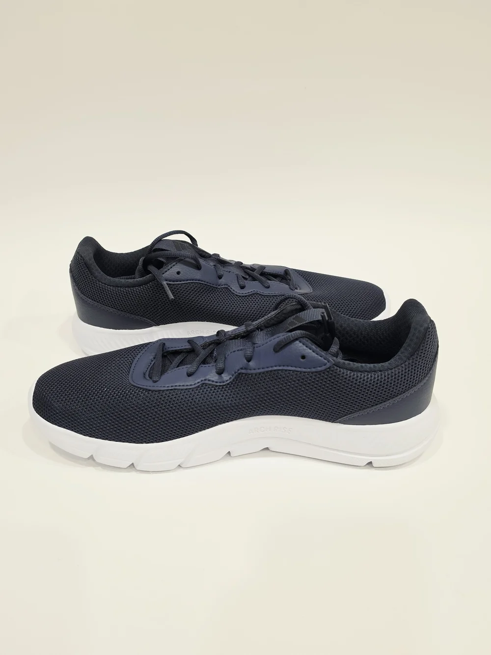 Adidas Men's Cloudfoan Flex Navy Mesh Athletic Sneakers US Mens 9